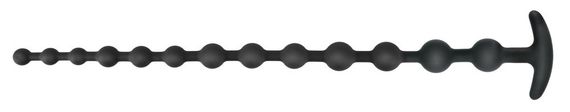 Анальний ланцюжок - Black Velvets Anal Beads Silicone Sex Aura | Зображення 2