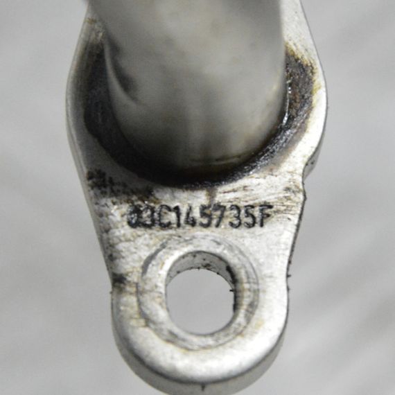 Трубка масляна 1.4 TSI Volkswagen Golf V VI Патрубок обратки масла з турбіни Фольксваген Гольф 5 03C145735F | Зображення 2