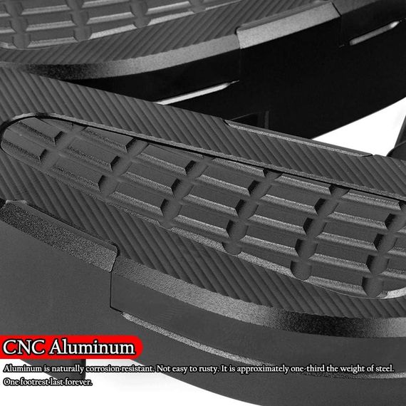 Мотоциклетні пасажирські підніжки — складні подовжувачі для ніг, універсальні задні підставки | Зображення 4