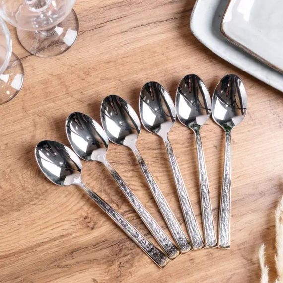 Набір столових ложок з нержавіючої сталі 6 штук HP96919 | Зображення 1