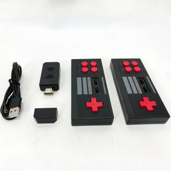 Приставка для игр с беспроводными пультами управления Mini, Игровая приставка для телевизора танчики YD-43 | Зображення 5