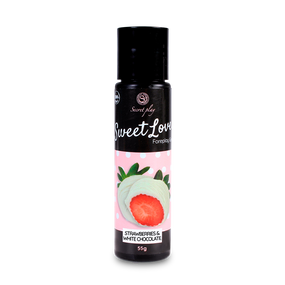 Гель для прелюдий - Secret Play Sweet Love Strawberry & White Chocolate, 60 мл Sex Aura