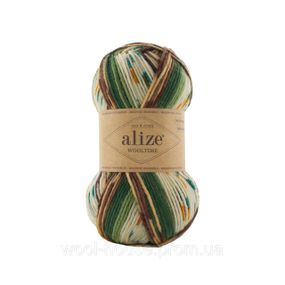 Шкарпеткова пряжа Alize Wooltime, 11021