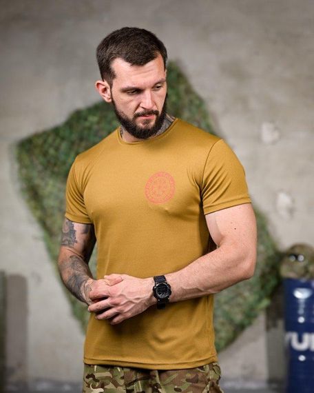 Тактична потоотводна футболка Смерть зачекає coyot РП7340 | Зображення 2