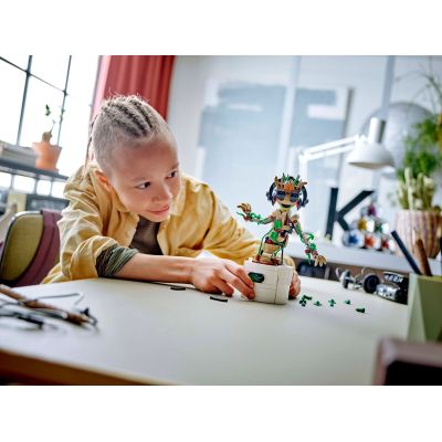 Конструктор LEGO Marvel Танцующий Грут 459 деталей (76297) | Зображення 6