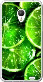 Чохол на Meizu MX3 Зелені часточки лимона "852u-310-2448"