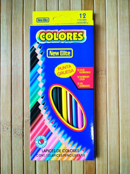 Набор цветных карандашей  Colores 12 цветов | Цветные карандаши | | Зображення 2