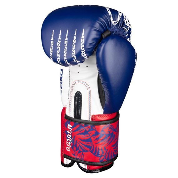 Боксерські рукавиці Phantom Muay Thai Blue 10 унцій (бинти в подарунок) | Зображення 5
