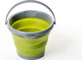 Ведро складное силиконовое Tramp 5L olive (TRC-092-olive)