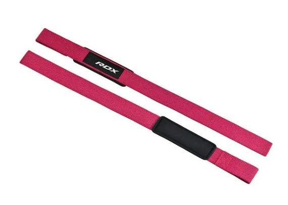 Лямки для тяги RDX W1 Gym Single Strap Pink Plus (WAN-W1P+) | Зображення 2
