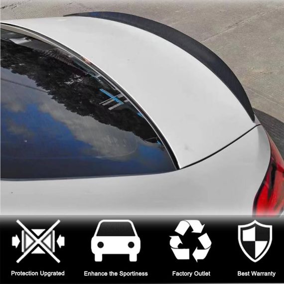 Спойлер (для SD, Карбон) для Mercedes C-class W206 2022- рр | Зображення 1