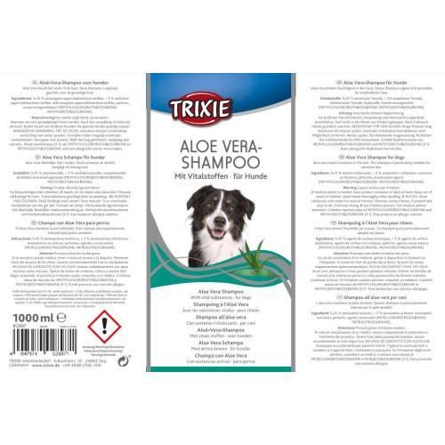 Шампунь для собак Trixie з алое вера, 1 л | Зображення 1