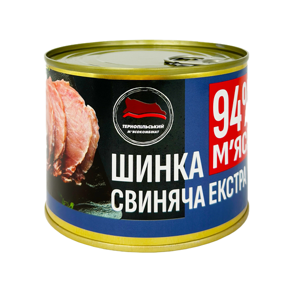 Шинка свиняча екстра Тернопільський м'ясокомбінат 525 г