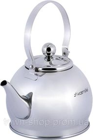 Чайник Kamille Persian Garden 1л из нержавеющей стали, со съемным ситечком KM-1094