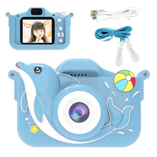 Дитячий фотоапарат kids camera ET015, Зручна дитяча цифрова камера, Фотоапарат для дитячого розвитку RY-73 | Зображення 5