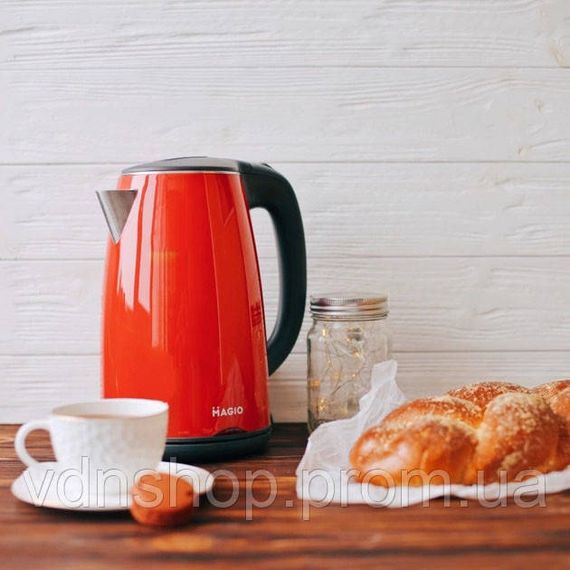 Чайники металлические из нержавеющей стали MG-977, Чайник електрический для дома, Самый лучший чайник RH-24 | Зображення 5