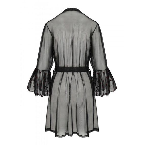 Повітряний пеньюар LOVELIA PEIGNOIR black L/XL - Passion | Зображення 5