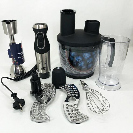 Блендер MAGIO MG-642, блендер для детского пюре, блендер для дома, блендер для BT-335 кухни, электрический | Зображення 2