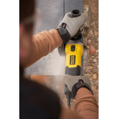 Шлифовальная машина Stanley угловая FATMAX, 1100 Вт, 3000-11000 об/мин, 125 мм, 2.2 кг (FMEG225VS) | Зображення 6