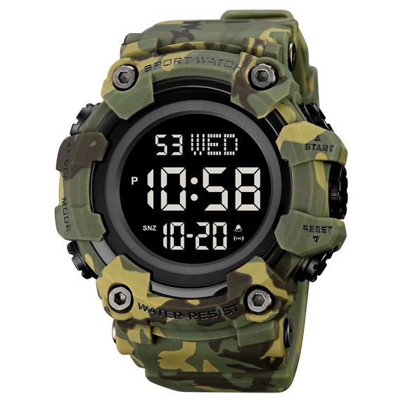 Чоловічий годинник Skmei 1968CMGN Green Camo