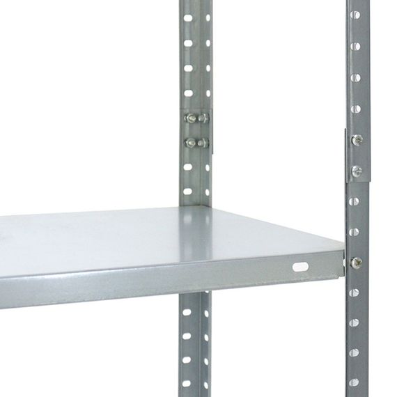 Стелаж металевий Siker BG30P 150x75x30 см, 4 полиці для складу, гаража та будинку (42400210) | Зображення 8