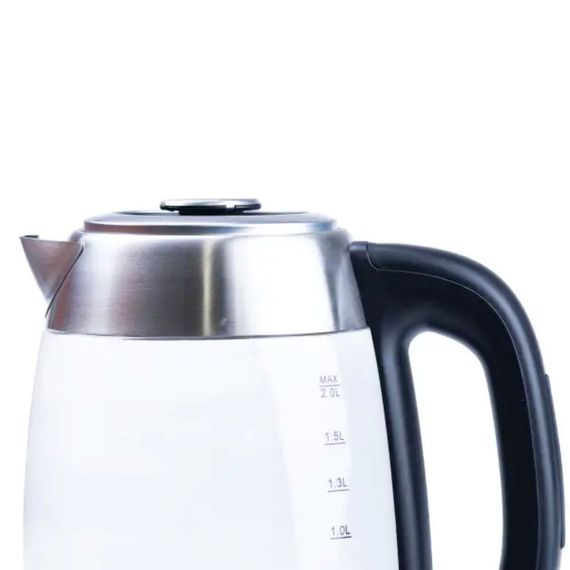 Електрочайник Sokany Electric Kettle 2000W 2l прозорий чайник SKSH1069 | Зображення 2