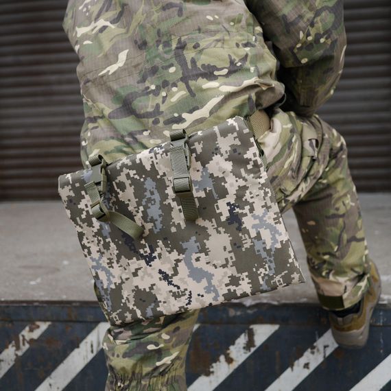 Каремат п'ятиточка односекційна Kiborg П-1 Оксфорд Піксель | Зображення 9