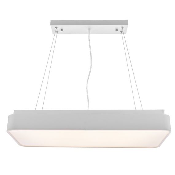 Светильник потолочный подвесной светодиодный для спальни WBL-07S/36W NW WH | Зображення 3