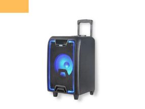 Портативна колонка бумбокс XPRO NDR-2010 валіза 30Вт, USB, SD, FM радіо, Bluetooth, 1 мікрофон, ДК (MER-15722)