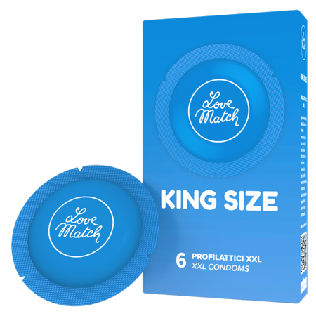 Презервативы - King Size, 6 шт. sexstyle