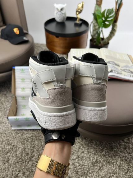 Жіночі кросівки Forum 84 Mid Grey Black , В'єтнам , весна / літо / осінь | Зображення 4