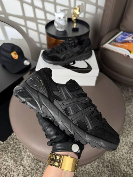 Кросівки чоловічі ASICS Gel-Sonoma 15-50 GTX All Black весна / осінь A4571 43 27,5 | Зображення 4