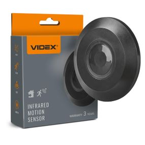 Датчик руху та освітленості VIDEX VL-SPC05B 220V 800W інфрачервоний чорний