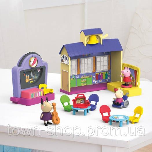 Игровой набор Peppa - Школа Пеппы (3 фигурки, звук) | Зображення 2