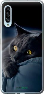 Чохол на Samsung Galaxy A90 5G Димчастий кіт "825u-1800-2448"