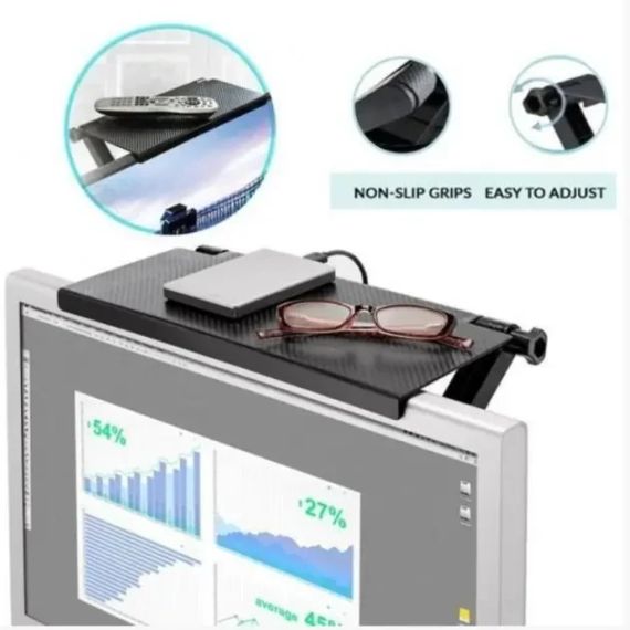 Удобная полка на телевизор, монитор Screen top shelf | Зображення 5