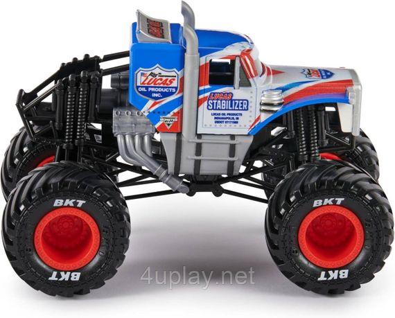 Монстр-трак Spin Master Monster Jam Lucas Stabilizer 1:24 з кузовом у стилі вантажівки Peterbilt | Зображення 2