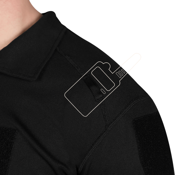 Поло Paladin CoolPass Pique LT Чорне (7499), XXXL-Long | Зображення 3