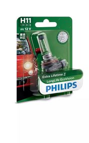 Галогеновая лампа PHILIPS 12362LLECOB1 H11 55W 12V PGJ19-2 LLECO