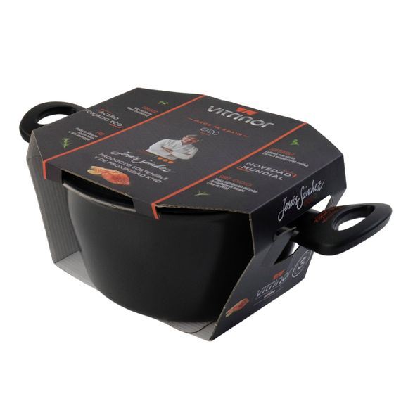 Кастрюля с крышкой VITRINOR CHEF COLLECTION - 20 см, 2.8 л, с антипригарным покрытием | Зображення 3