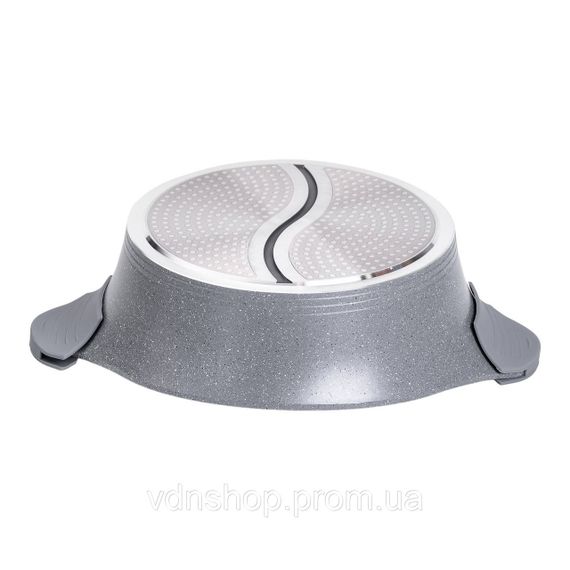 Алюмінієва каструля Ø 30 см Мармур з антипригарним покриттям сірий MGC HP-4-413G | Зображення 3