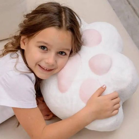 Плед-подушка Котолапка 3в1 46см плед 100*150 см 29772 Біла