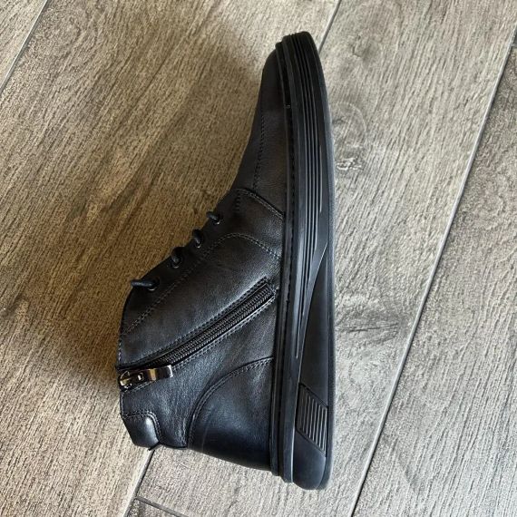 Зимові черевики зі шнурівкою і змійкою 42 розмір | Зображення 2