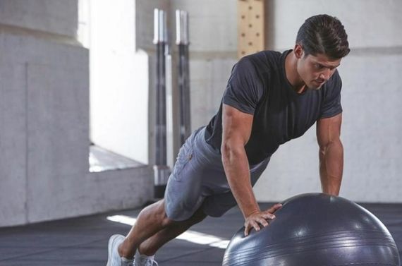 Фитбол Adidas Gymball серый Уни 55 см ADBL-11245GR | Зображення 2