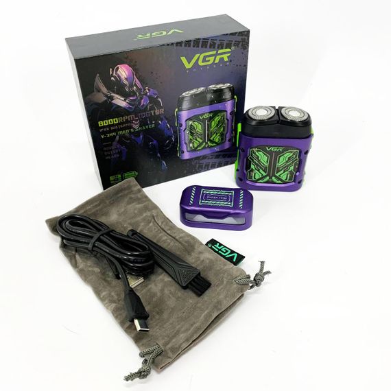 Электробритва VGR V-344. Цвет: фиолетовый | Зображення 2