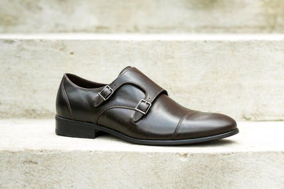 Туфлі монки коричневі 43 розмір