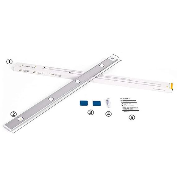 Сенсорний світильник LED з датчиком движения MZ-L1602 (40*10*400mm) | Зображення 2