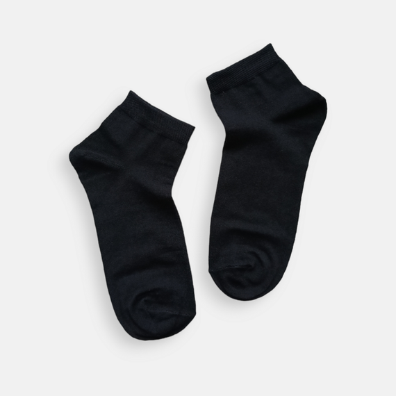 Укорочені шкарпетки жіночі однотонні Twinsocks р-23-25(38-40) сірий, крем, чорний, білий, темно-синій | Зображення 1
