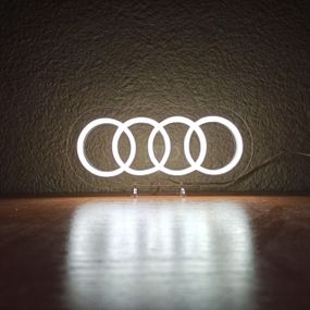 Неоновий світильник Audi 120х270 acr-n000096