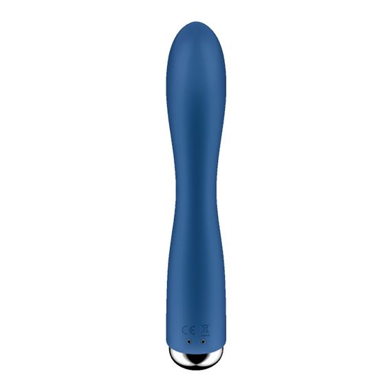 Вібратор-кролик з ротацією Satisfyer Spinning Rabbit 1 Blue, 3 мотори | Зображення 3